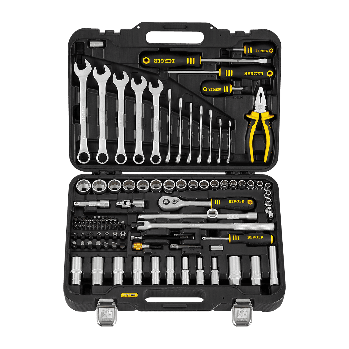НАБОР 100 ПРЕДМЕТОВ BERGER «ЛАНДАУ» BG100-3814