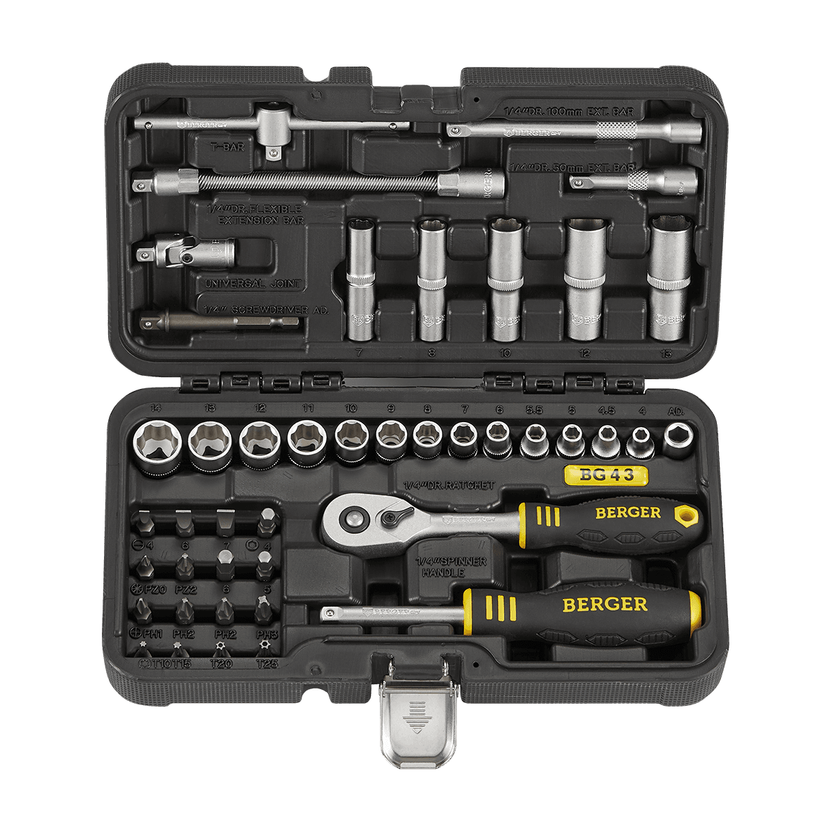 НАБОР 43 ПРЕДМЕТА BERGER «ВИТТЕН» BG043-14