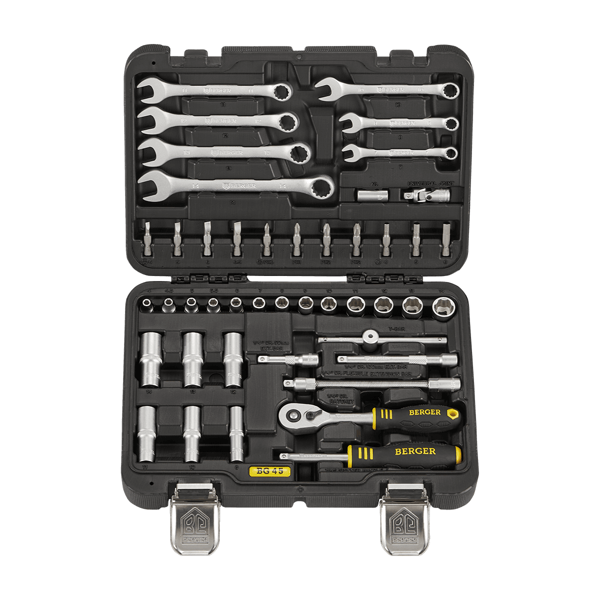 НАБОР 45 ПРЕДМЕТОВ BERGER «ЗИГЕН» BG045-14