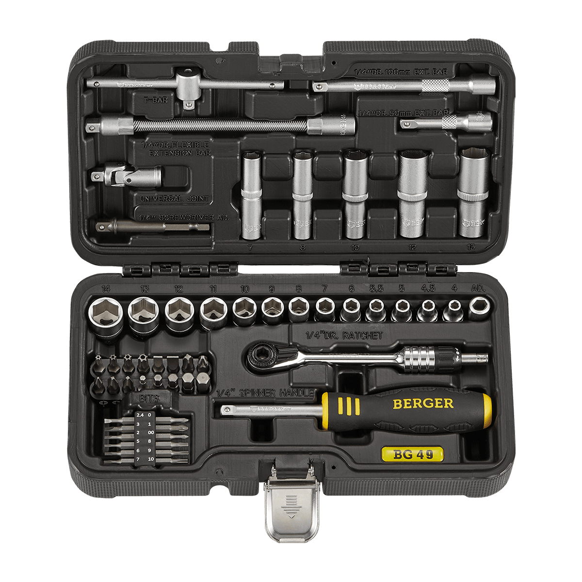 НАБОР 49 ПРЕДМЕТОВ BERGER «ГИССЕН» BG049-14