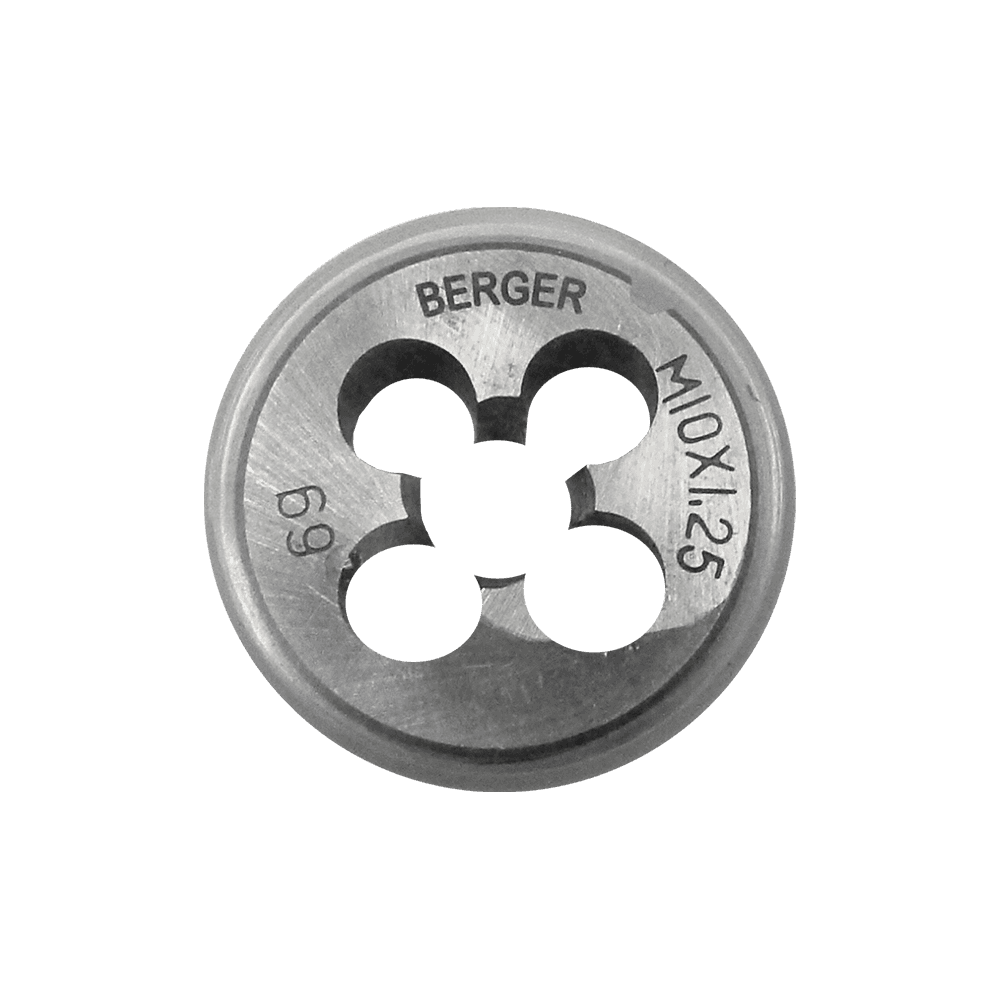 ПЛАШКА МЕТРИЧЕСКАЯ BERGER М10х1,0мм BG1009