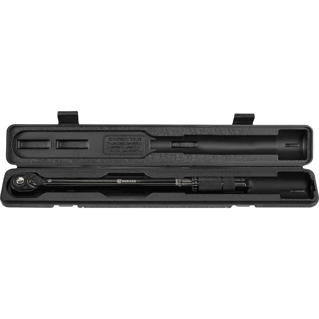 КЛЮЧ ДИНАМОМЕТРИЧЕСКИЙ ЩЕЛЧКОВЫЙ 1/2” 70-350 HM BERGER BG2157