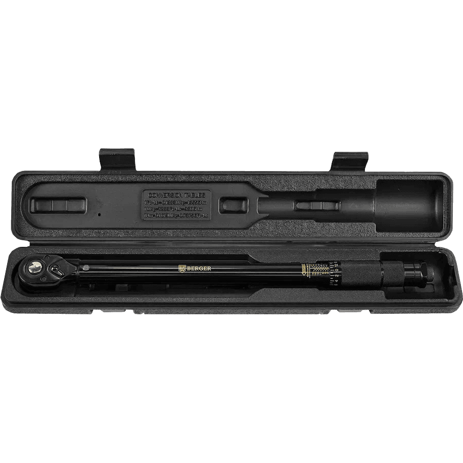 КЛЮЧ ДИНАМОМЕТРИЧЕСКИЙ ЩЕЛЧКОВЫЙ 1/2” 28-210 HM BERGER BG2158