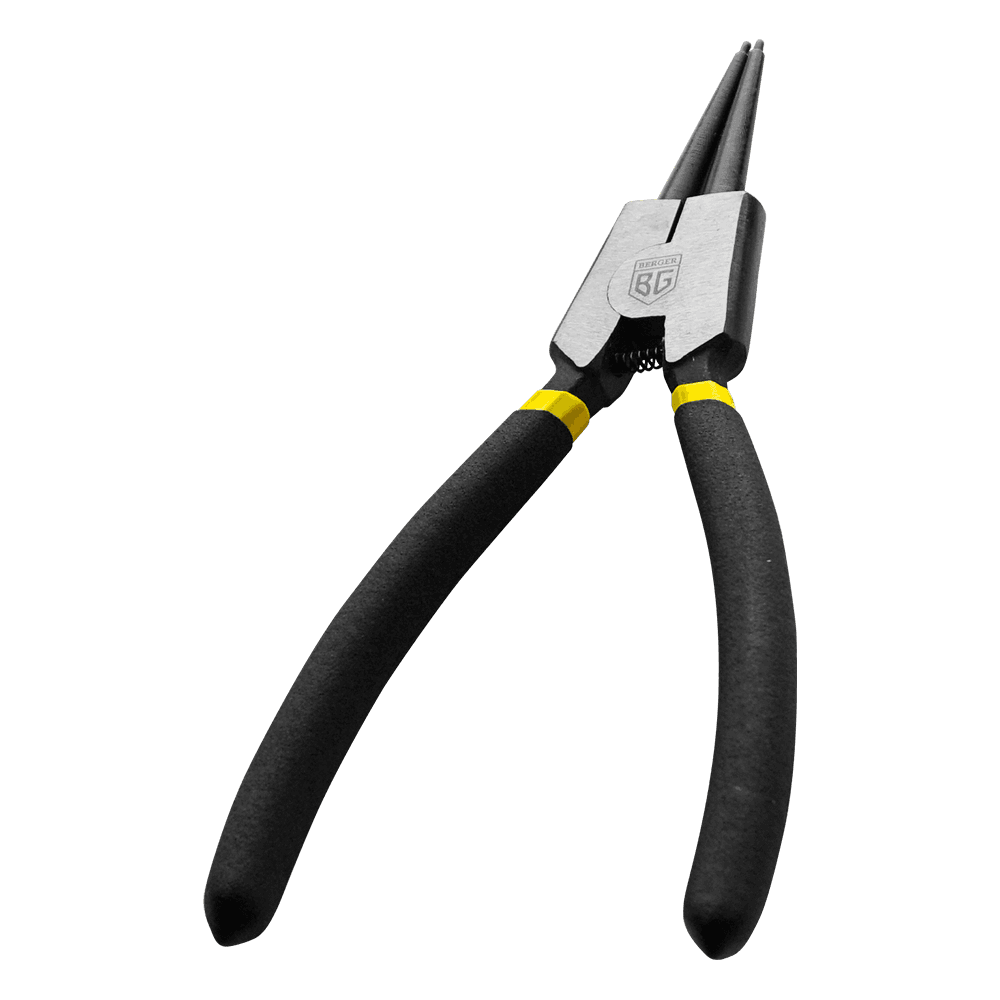 СЪЕМНИК ПРЯМОЙ ДЛЯ ВНЕШНИХ СТОПОРНЫХ КОЛЕЦ (РАЗЖИМАНИЕ) 180мм BERGER BG1225