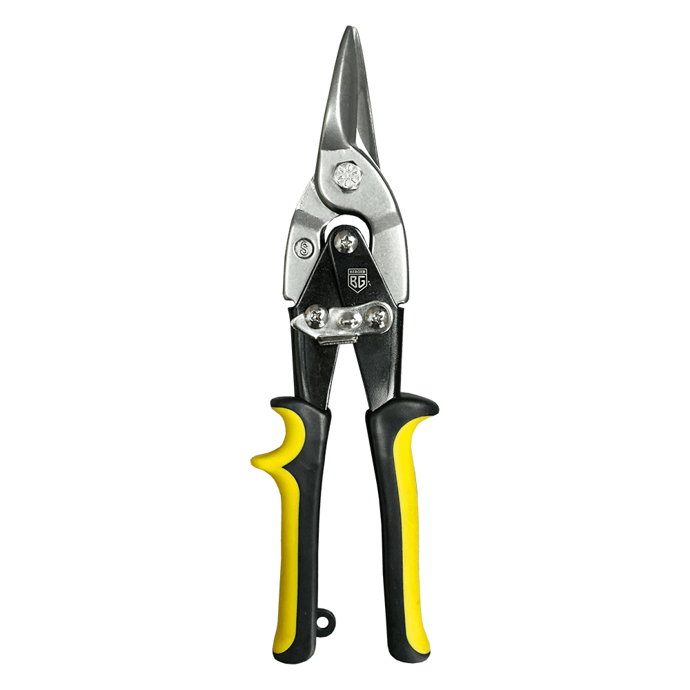 НОЖНИЦЫ ПО МЕТАЛЛУ РУЧНЫЕ, УСИЛЕННЫЕ, РЫЧАЖНЫЕ (ПРЯМОЙ РЕЗ) 250мм BERGER BG1233