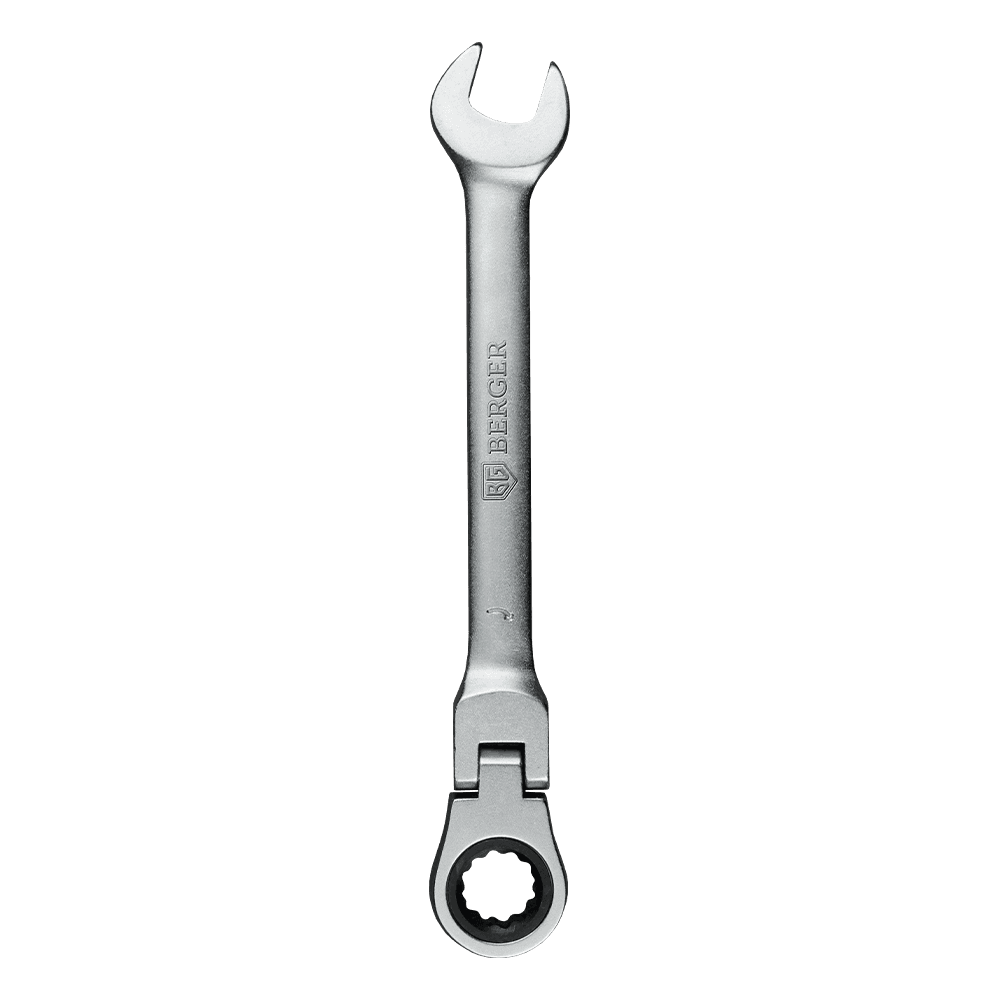 КЛЮЧ ТРЕЩОТОЧНЫЙ С ШАРНИРОМ BERGER 11мм BG1240