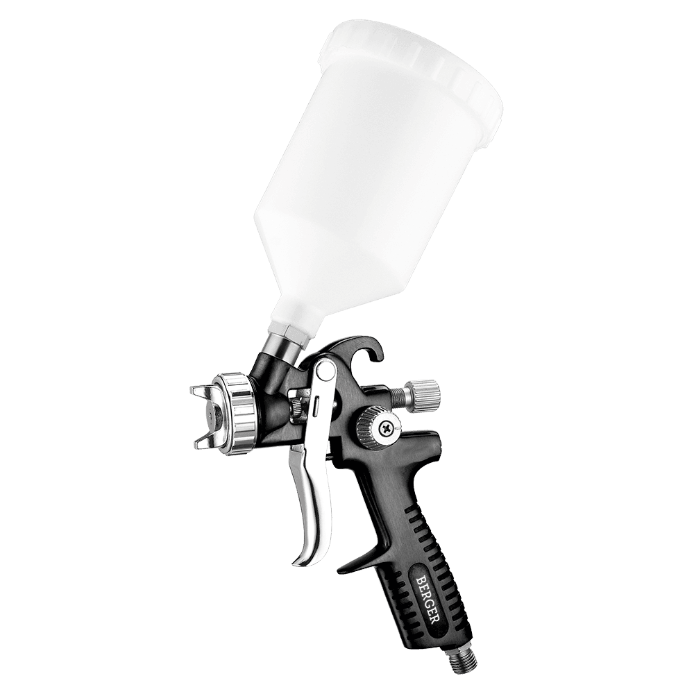 КРАСКОПУЛЬТ ПНЕВМАТИЧЕСКИЙ «ГРАУ» HP 1.5мм ВЕРХНИЙ БАЧОК BERGER BG1368