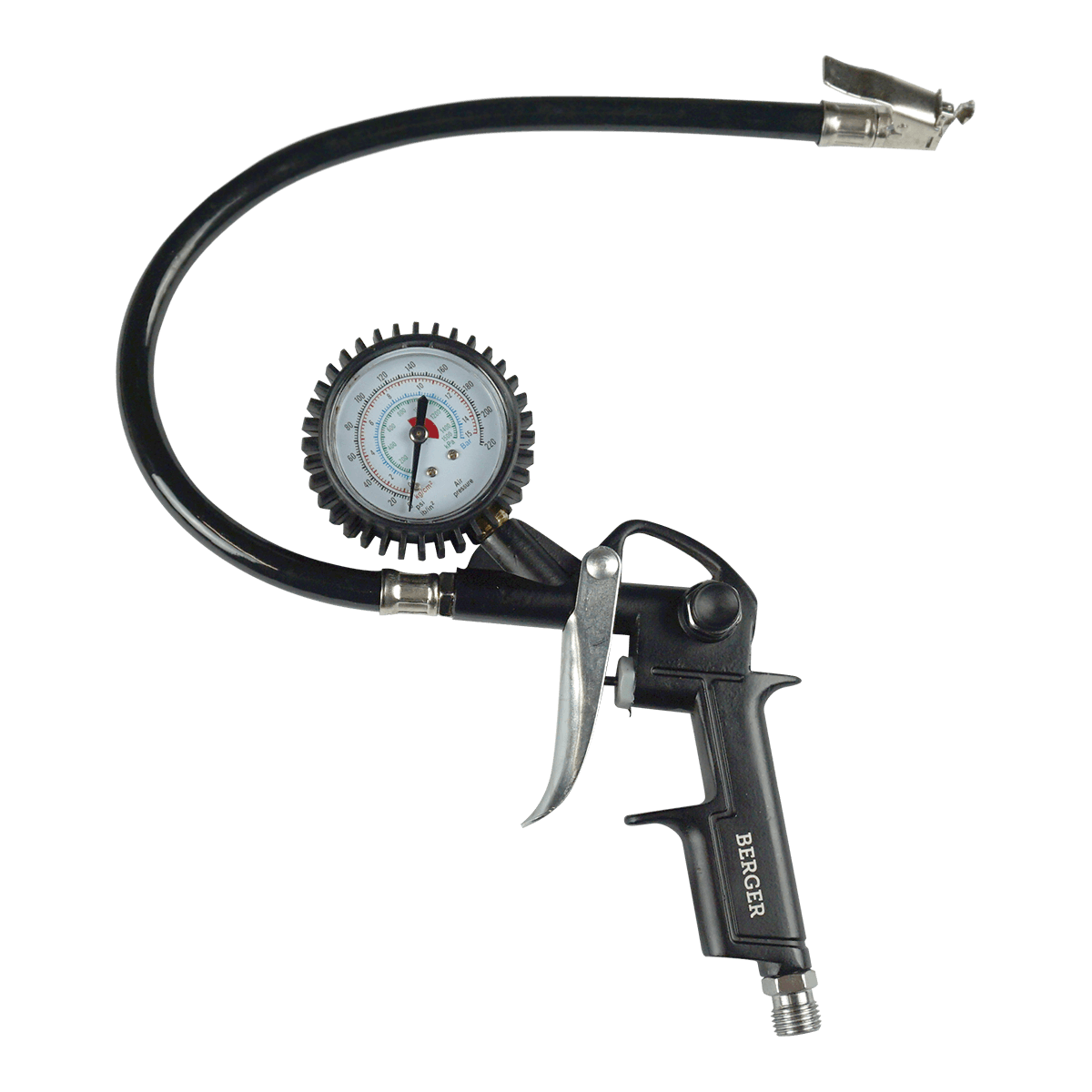 ПИСТОЛЕТ ДЛЯ ПОДКАЧКИ ШИН ПНЕВМАТИЧЕСКИЙ «ЛЮФТ» BERGER BG1398