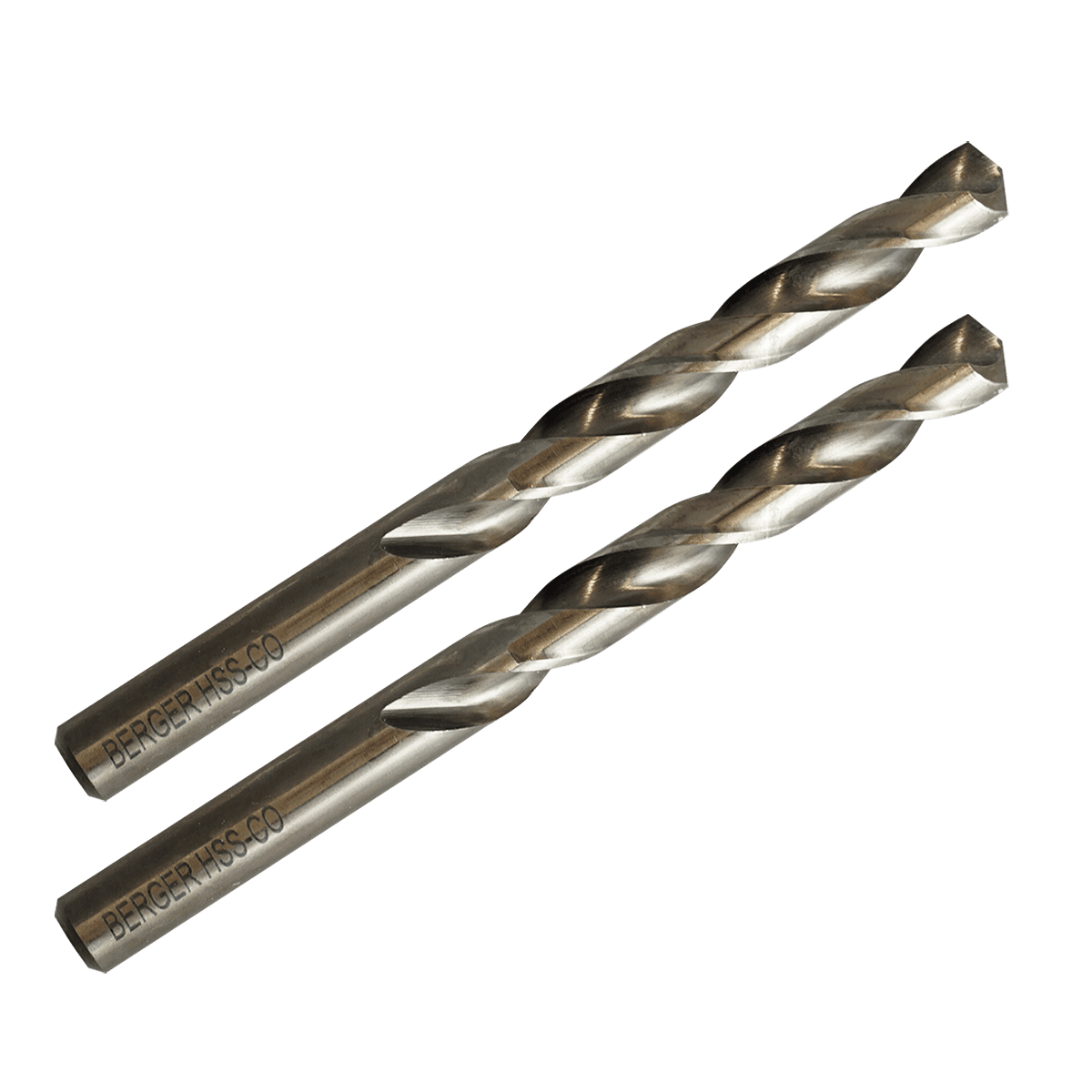 СВЕРЛО ПО МЕТАЛЛУ ЛЕГИРОВАННОЕ КОБАЛЬТОМ HSS-Co 3.0x61 мм, 2 шт., BERGER BG1453
