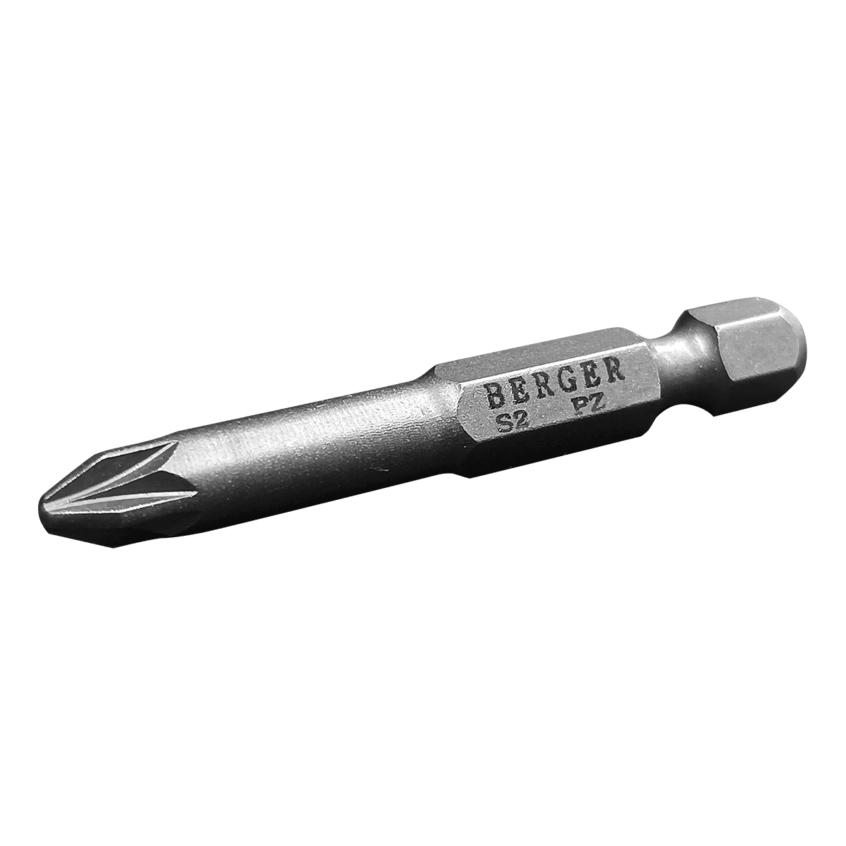 БИТЫ МАГНИТНЫЕ КРЕСТОВЫЕ PZ0 (50 мм, 2 шт., S2) BERGER BG2400