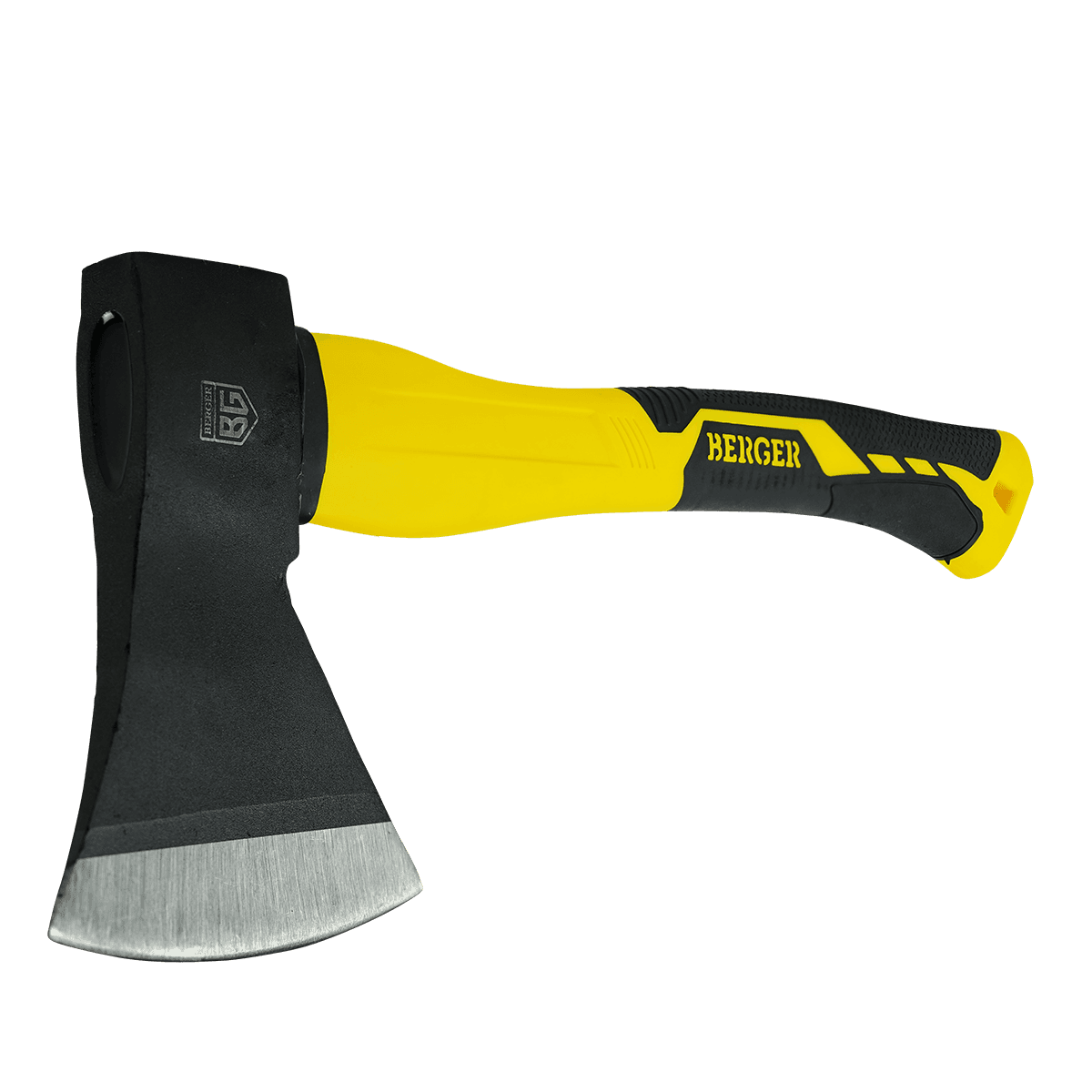 ТОПОР УНИВЕРСАЛЬНЫЙ КОВАНЫЙ 800 ГРАММ С ФИБЕРГЛАССОВОЙ РУКОЯТКОЙ 415 мм BERGER BG1522