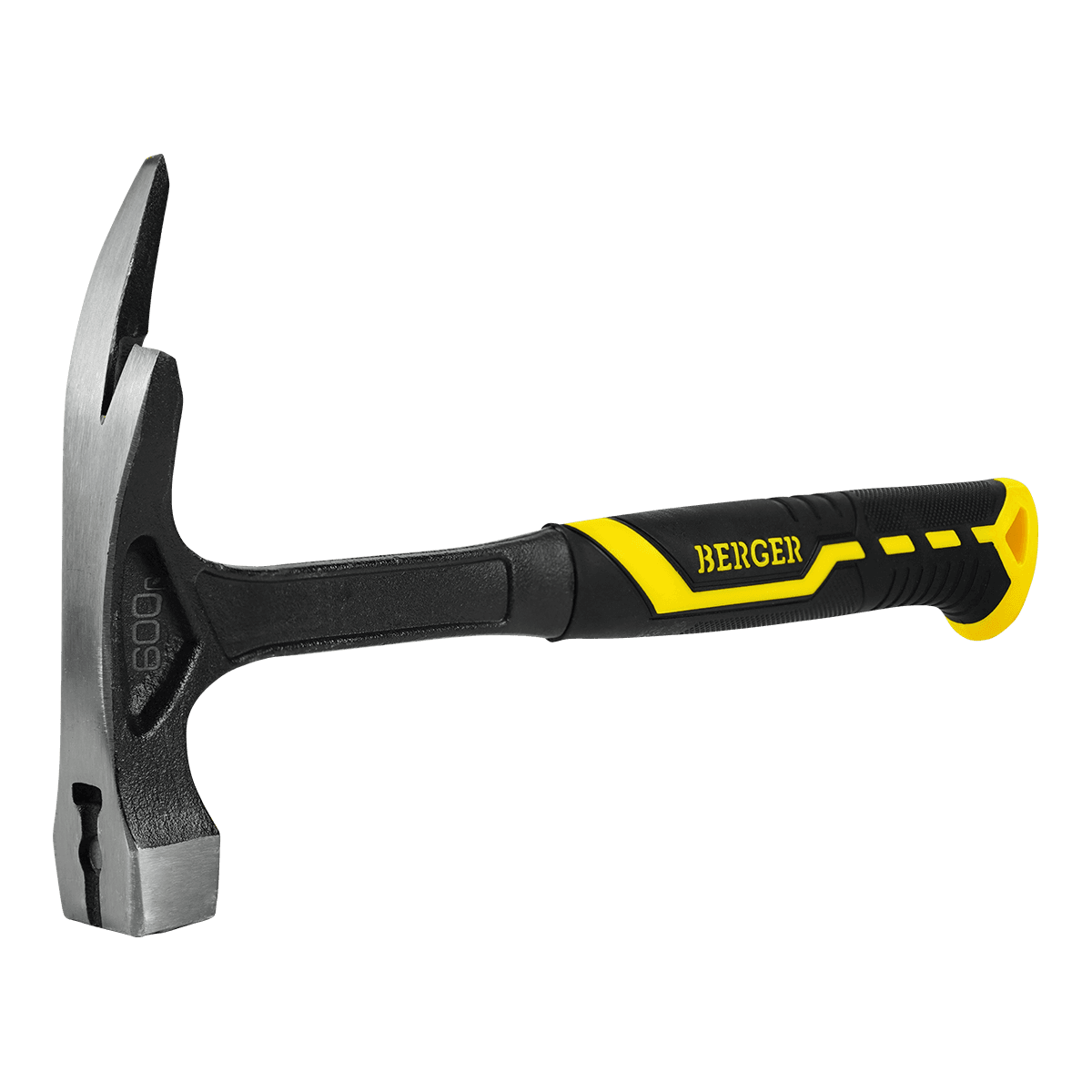 МОЛОТОК КРОВЕЛЬЩИКА ЦЕЛЬНОКОВАНЫЙ 600 ГРАММ С МАГНИТОМ BERGER BG1528