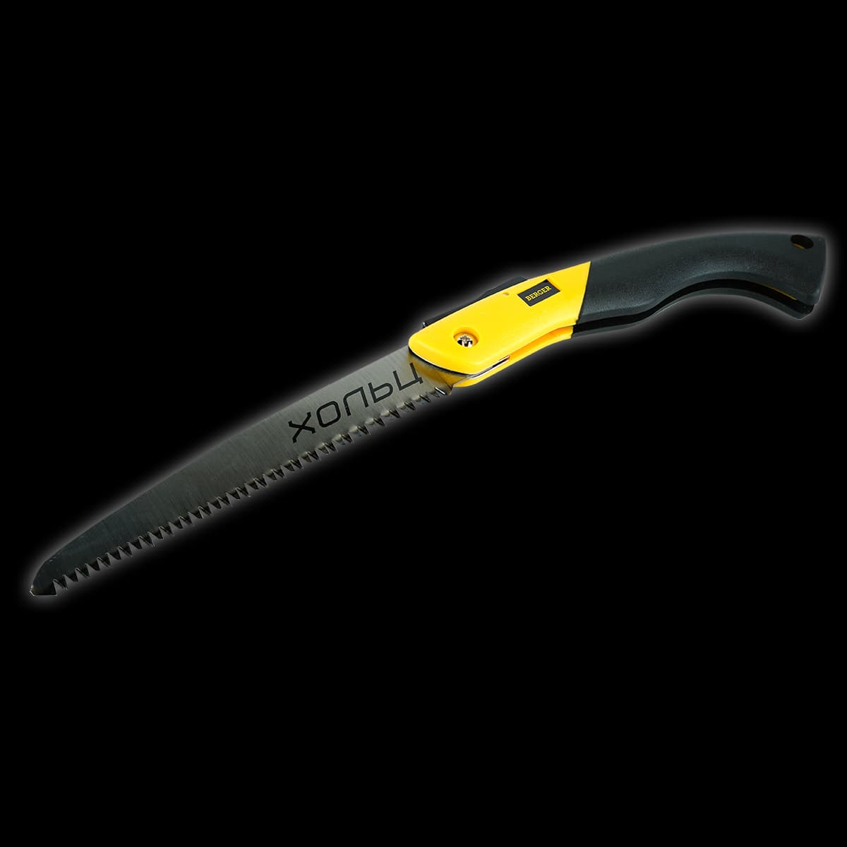 НОЖОВКА СКЛАДНАЯ ПО ДЕРЕВУ 180 мм, 3D ЗАТОЧКА, 7TPI BERGER BG1847