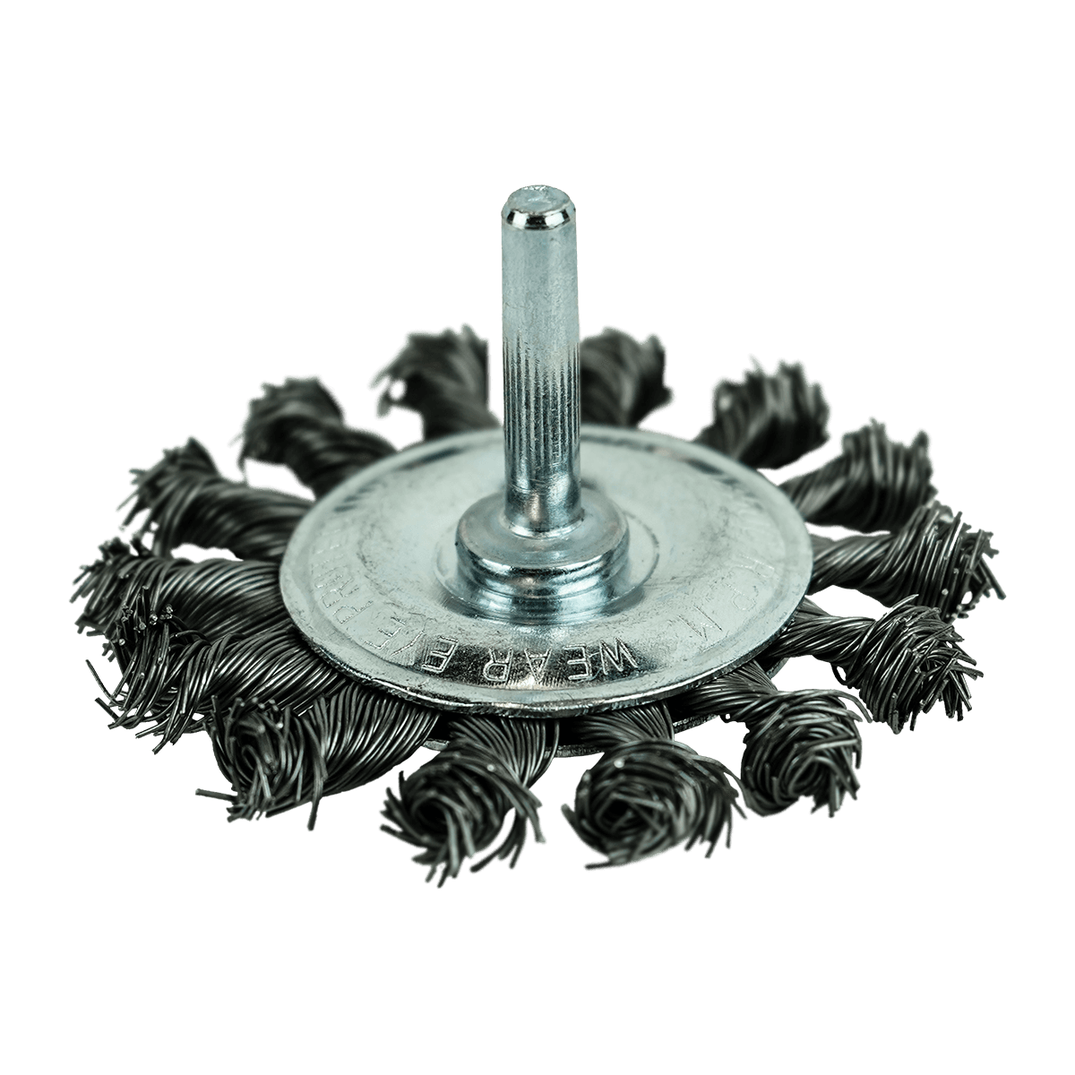 КОРДЩЁТКА ДИСКОВАЯ 75 мм ДЛЯ ДРЕЛИ (витая оцинкованная сталь 0.5 мм) BERGER BG1734