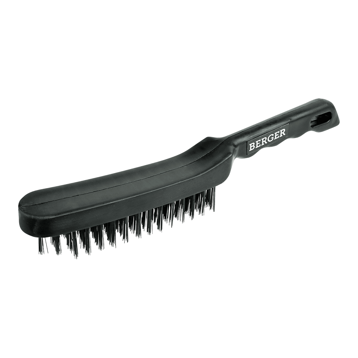 КОРДЩЕТКА РУЧНАЯ 275 мм (5 рядов щетины, оцинкованная сталь 0.3 мм) BERGER BG1749