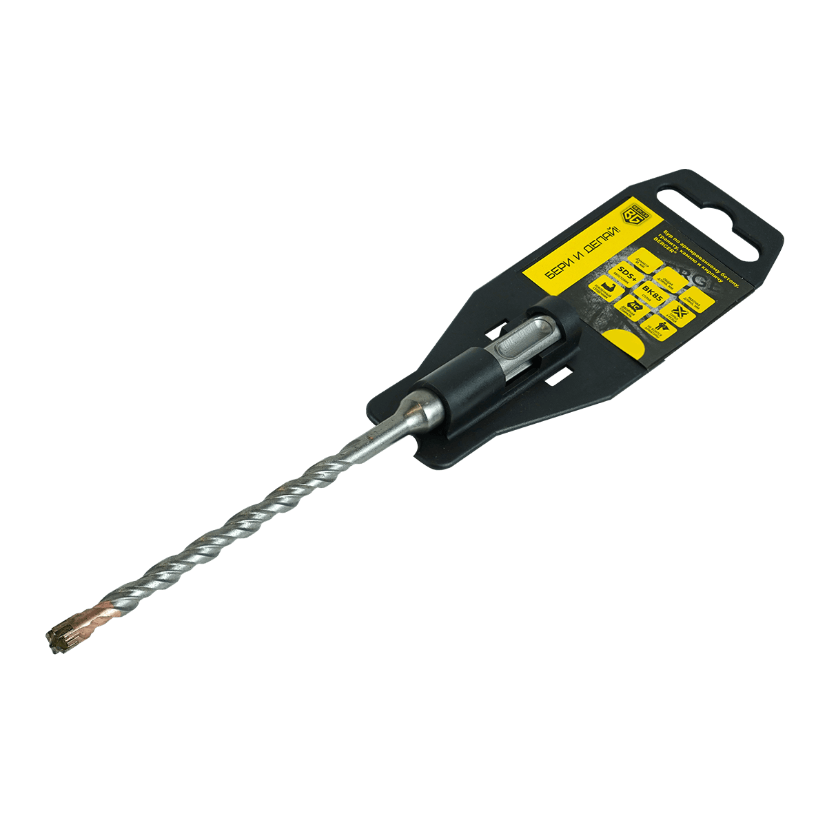 БУР ПО АРМИРОВАННОМУ БЕТОНУ SDS+ TURBO 10.0-160-110 мм BERGER BG1895