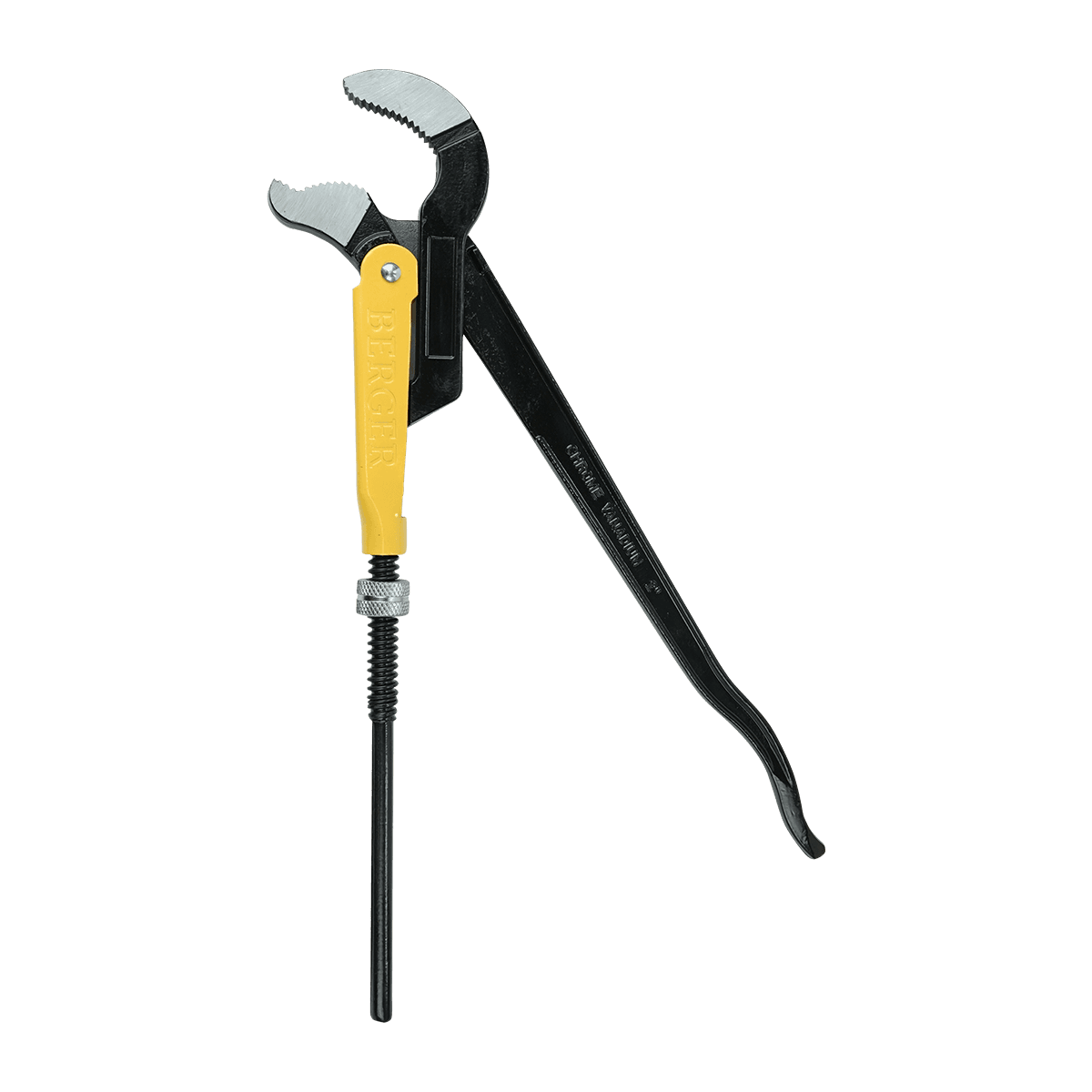 КЛЮЧ ТРУБНЫЙ РЫЧАЖНЫЙ №3, тип S (изогнутые губки), 2" BERGER BG4008