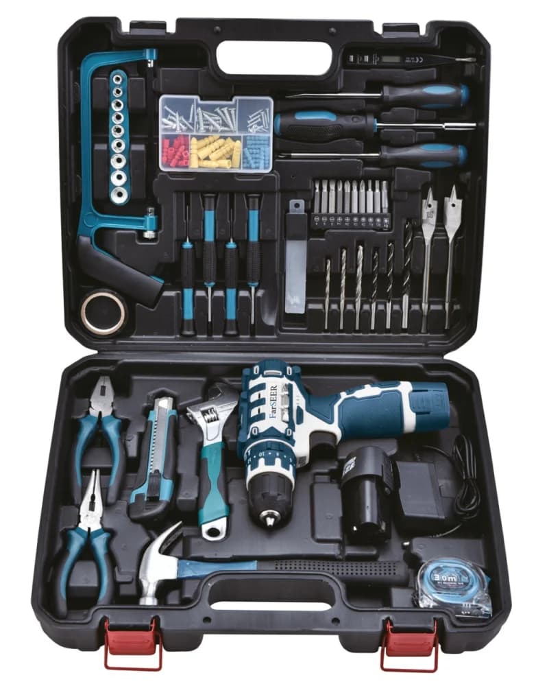 Аккумуляторная дрель с набором инструментов FarSEER CDSET12H