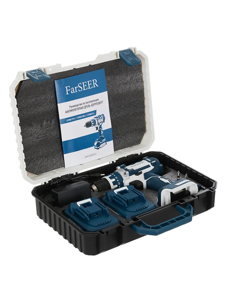 Аккумуляторная дрель ударная FarSEER CDM21MLi