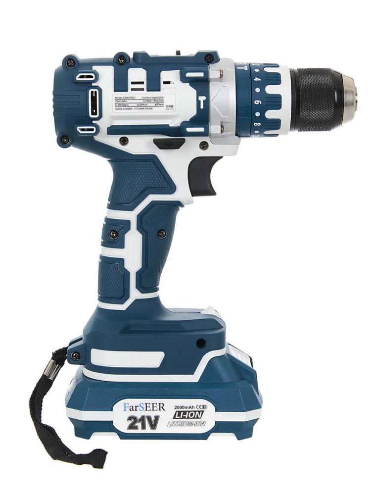 Аккумуляторная дрель ударная FarSEER CDM21MLi