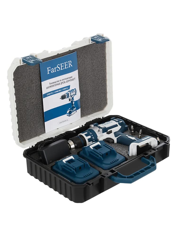 Аккумуляторная дрель ударная FarSEER CDM21PLi