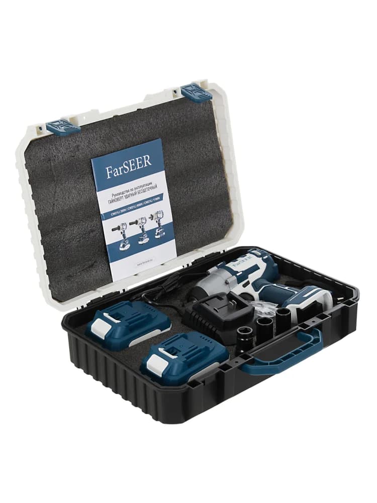 Аккумуляторный гайковерт бесщеточный ударный FarSEER CW21Li 690N