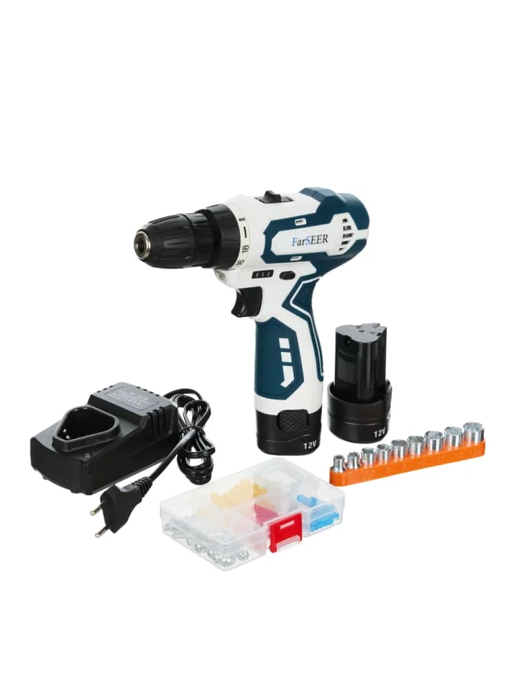 Аккумуляторная дрель с набором инструментов FarSEER CDSET12HS