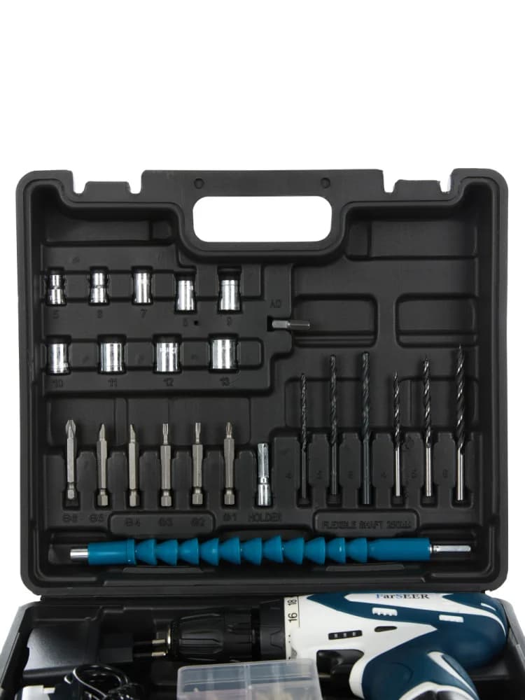 Аккумуляторная дрель с набором инструментов FarSEER CDSET12S