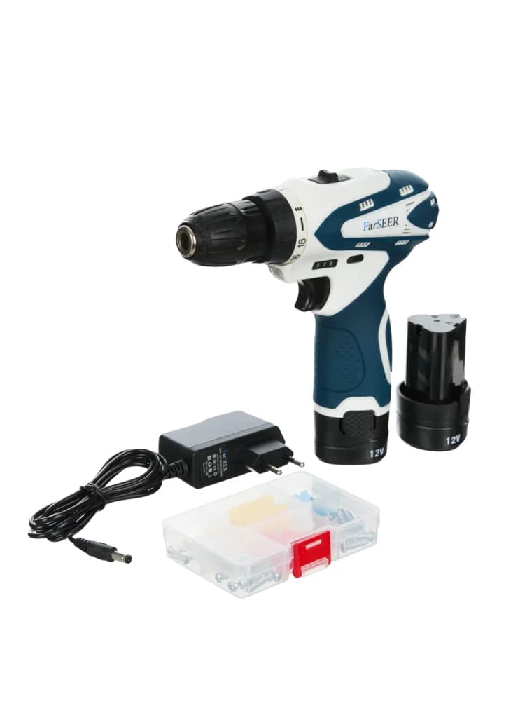 Аккумуляторная дрель с набором инструментов FarSEER CDSET12S