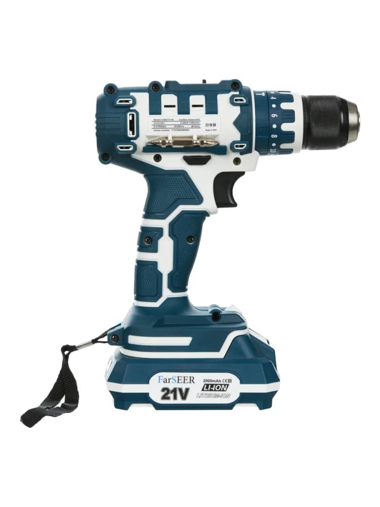 Аккумуляторная дрель с набором инструментов FarSEER CDSET21W