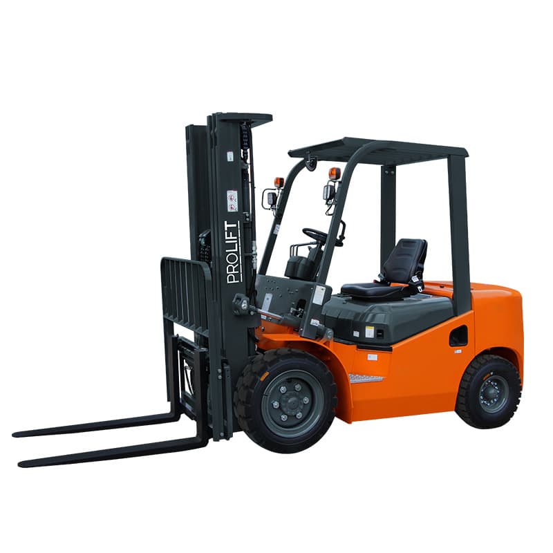 Бензиновый погрузчик CPQD30-RC1K2 с японским двигателем, свободным подъемом и боковым смещением вил