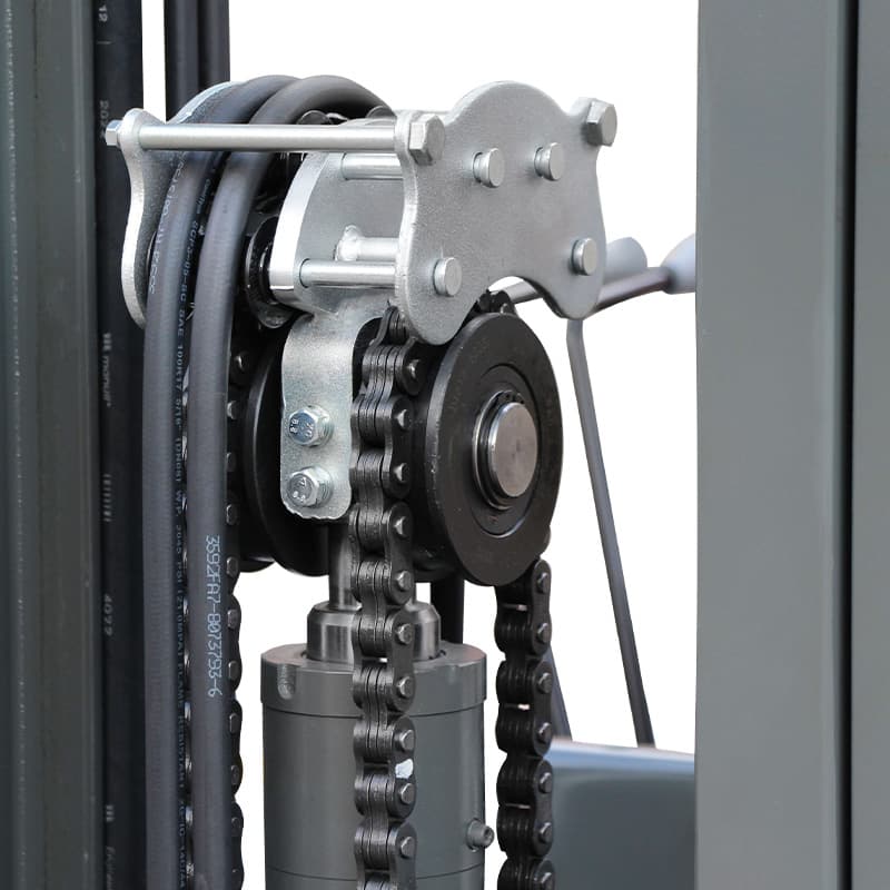 Электрический вилочный погрузчик CPD15-HA2 с тремя линиями гидравлики