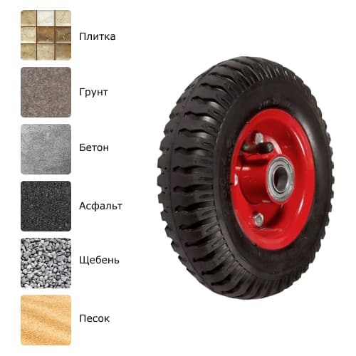 Пневматическое колесо PR 1800-16 AS