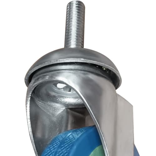 Аппаратная колесная опора с протектором на шинке SCtg 93 PVC