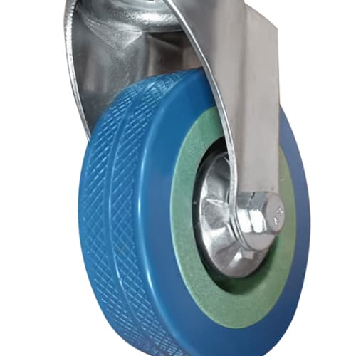 Аппаратная колесная опора с протектором на шинке SCtgb 93 PVC