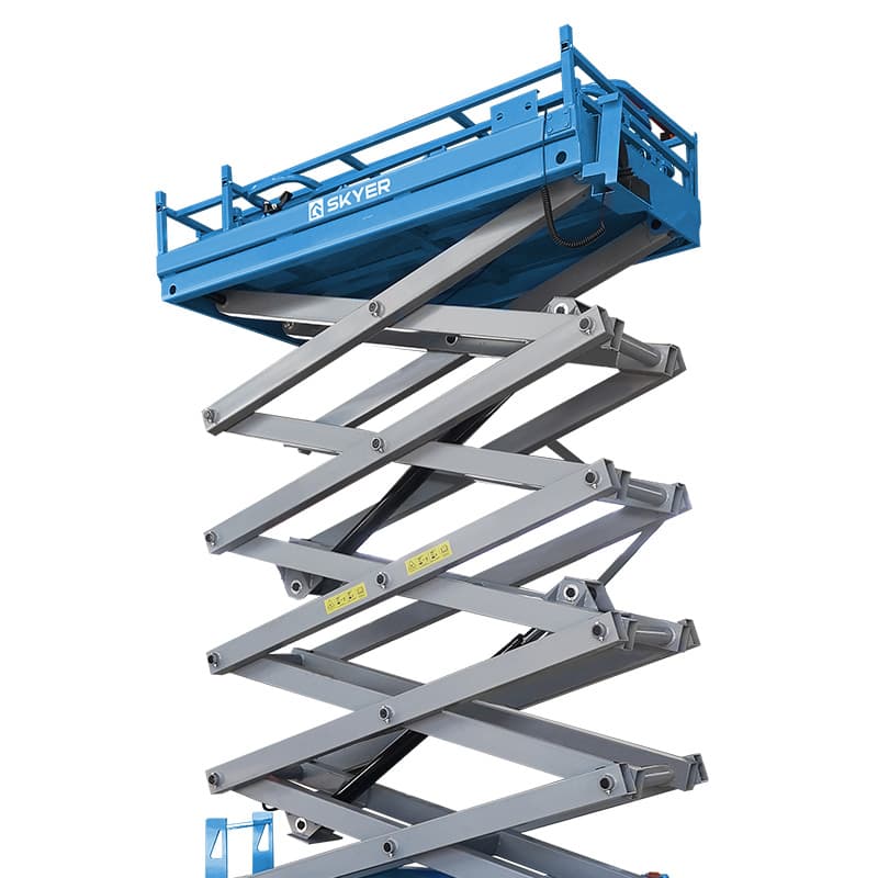 Самоходный ножничный подъемник с выдвижной платформой SKYER PL1245