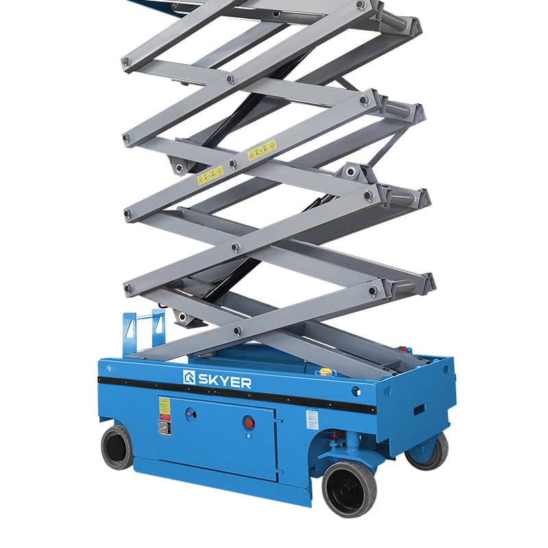 Самоходный ножничный подъемник с выдвижной платформой SKYER PL1245