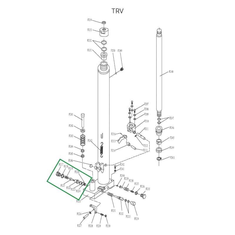 Клапан перепускной для TRV
