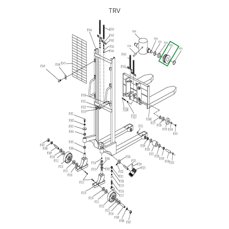 Ролик цепи для TRV