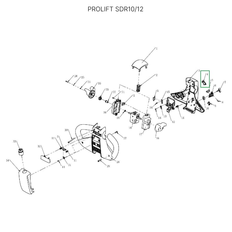 Индикатор зарядки для штабелеров SDR 1-1,2 т, SDR1635, SD15, SD15L, SK15