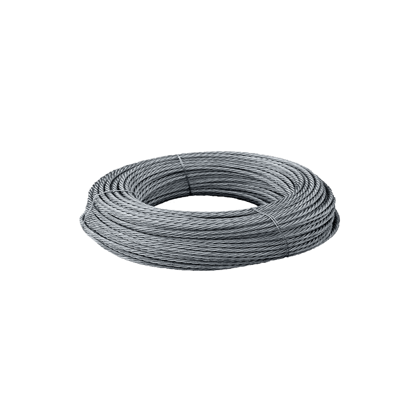 Канат стальной оцинкованный 4*31WS+FC диаметром 8.3 мм (ZLP 630) (100 м)