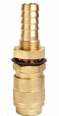 Соединитель панельный КЕДР TIG (вода,газ) быстросъемный (d 10 мм)