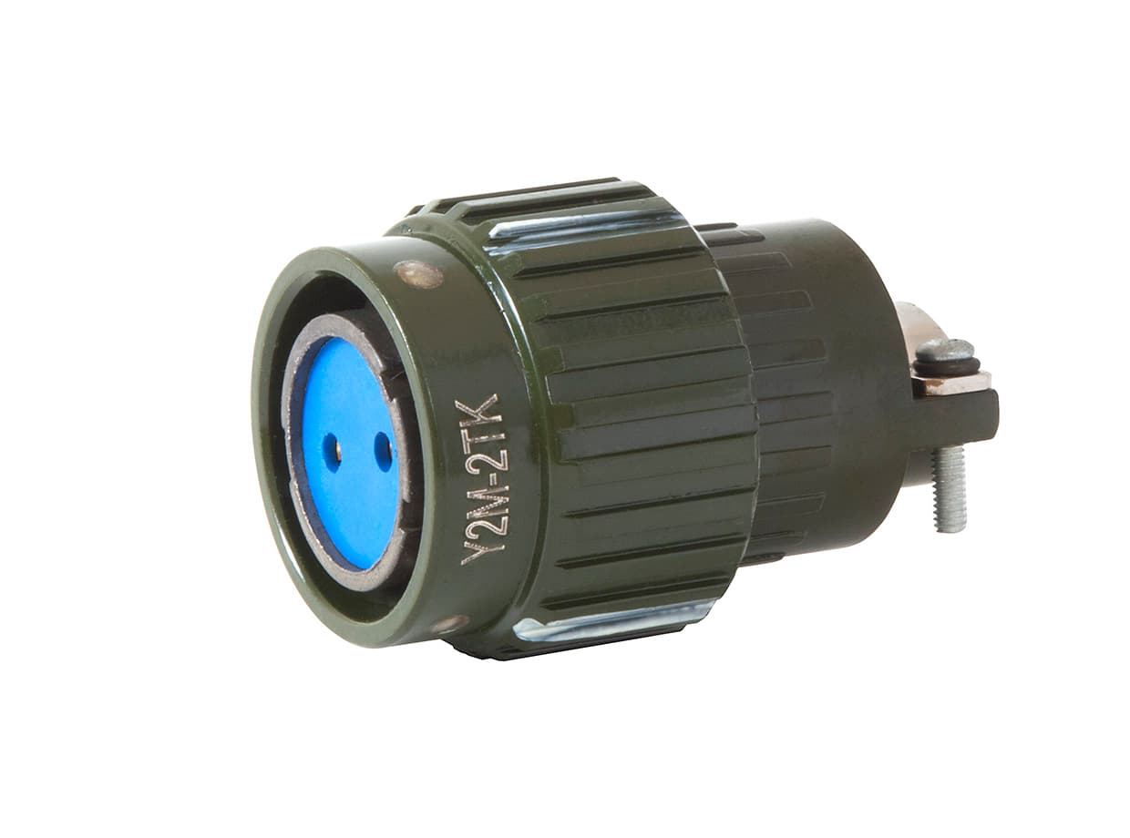 Разъем 2 pin для горелки КЕДР TIG (Быстросъемный)