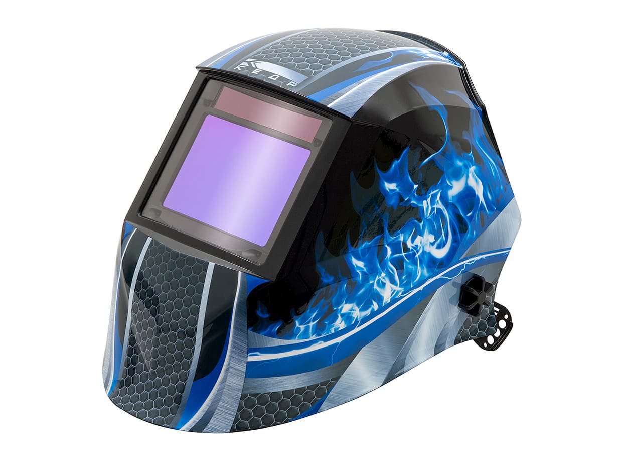 Маска сварщика  КЕДР "К-914 EXPERT" пламя