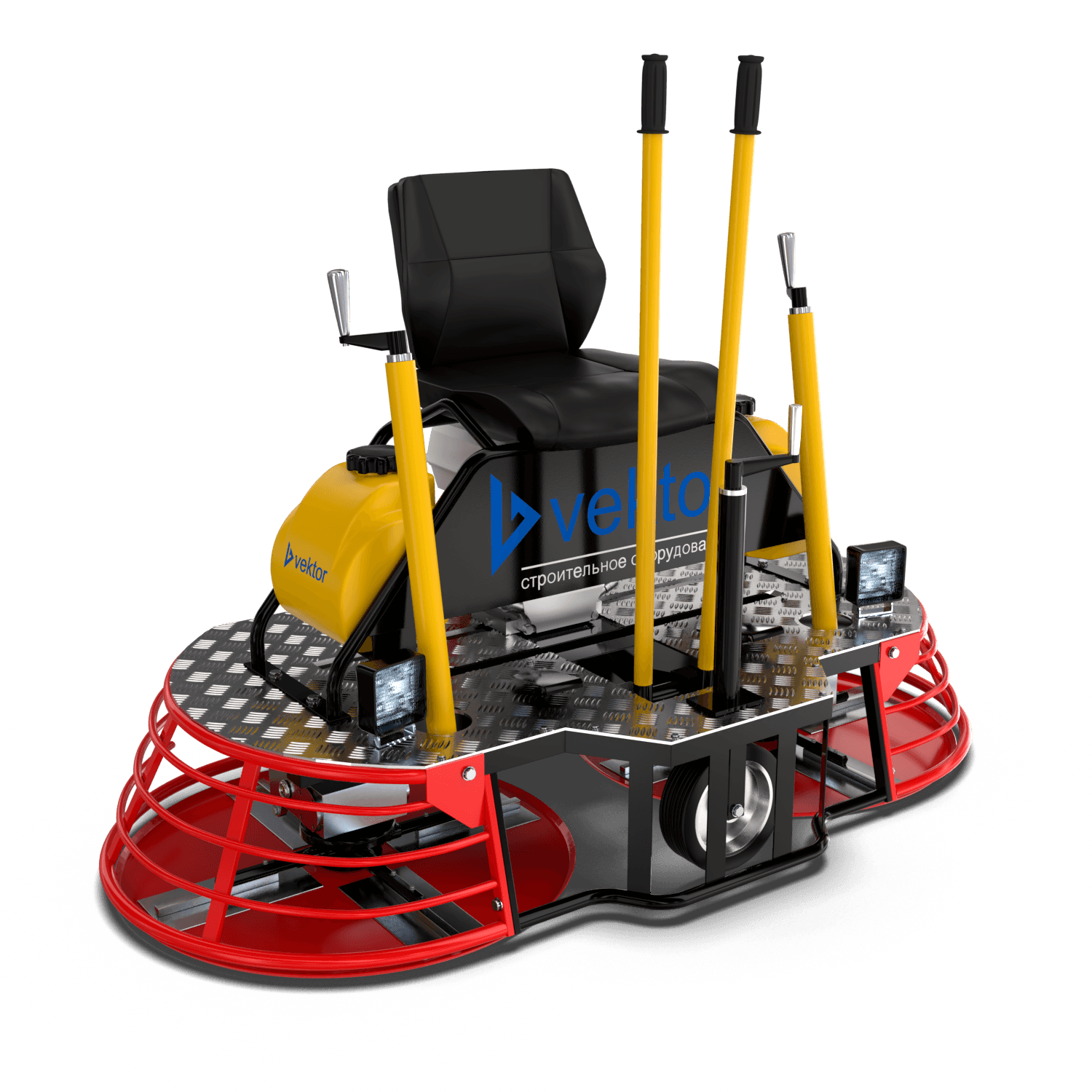 Двухроторная затирочная (заглаживающая) машина Vektor VTMG-800 (двигатель GX390)