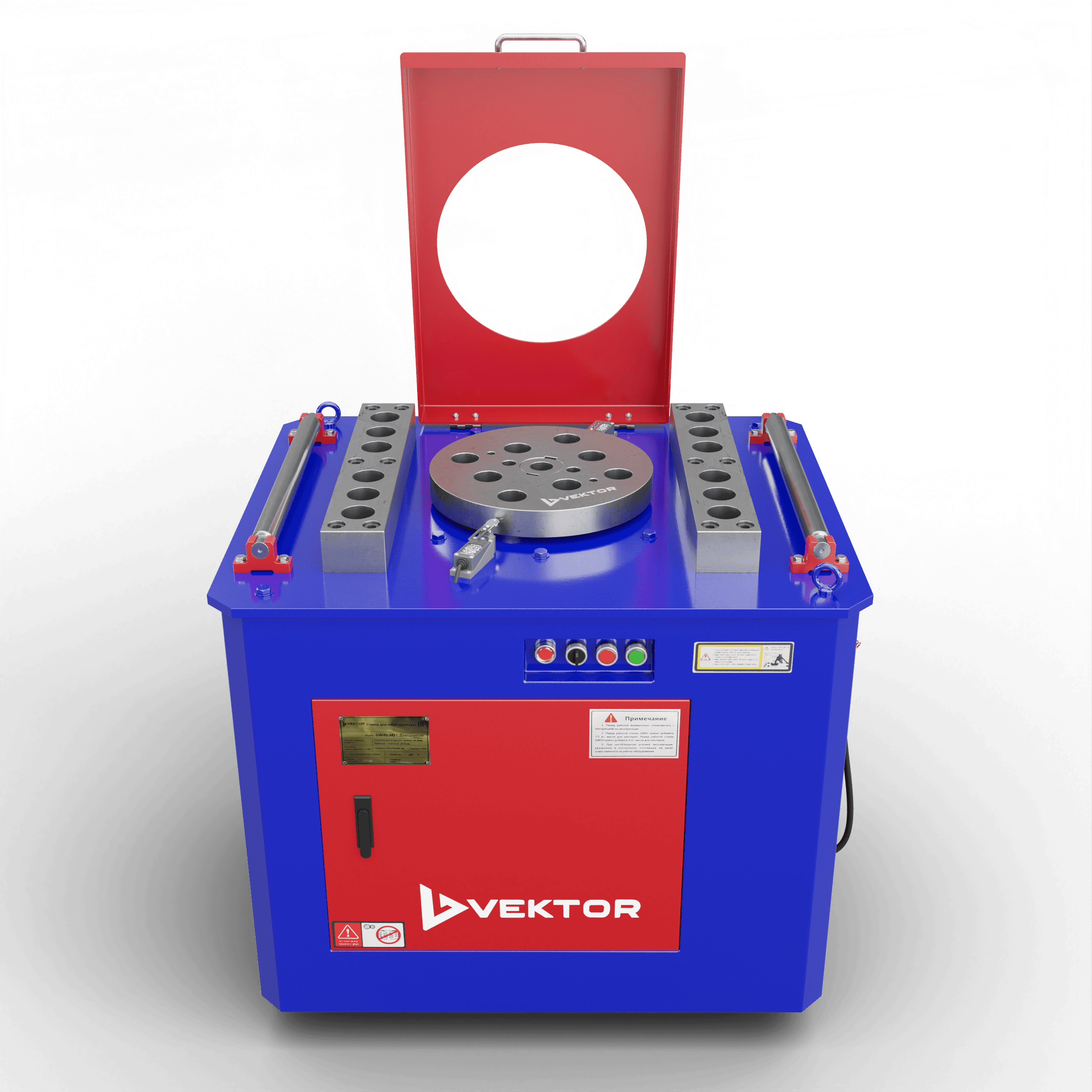 Станок для гибки арматуры Vektor GW40М с доводчиком