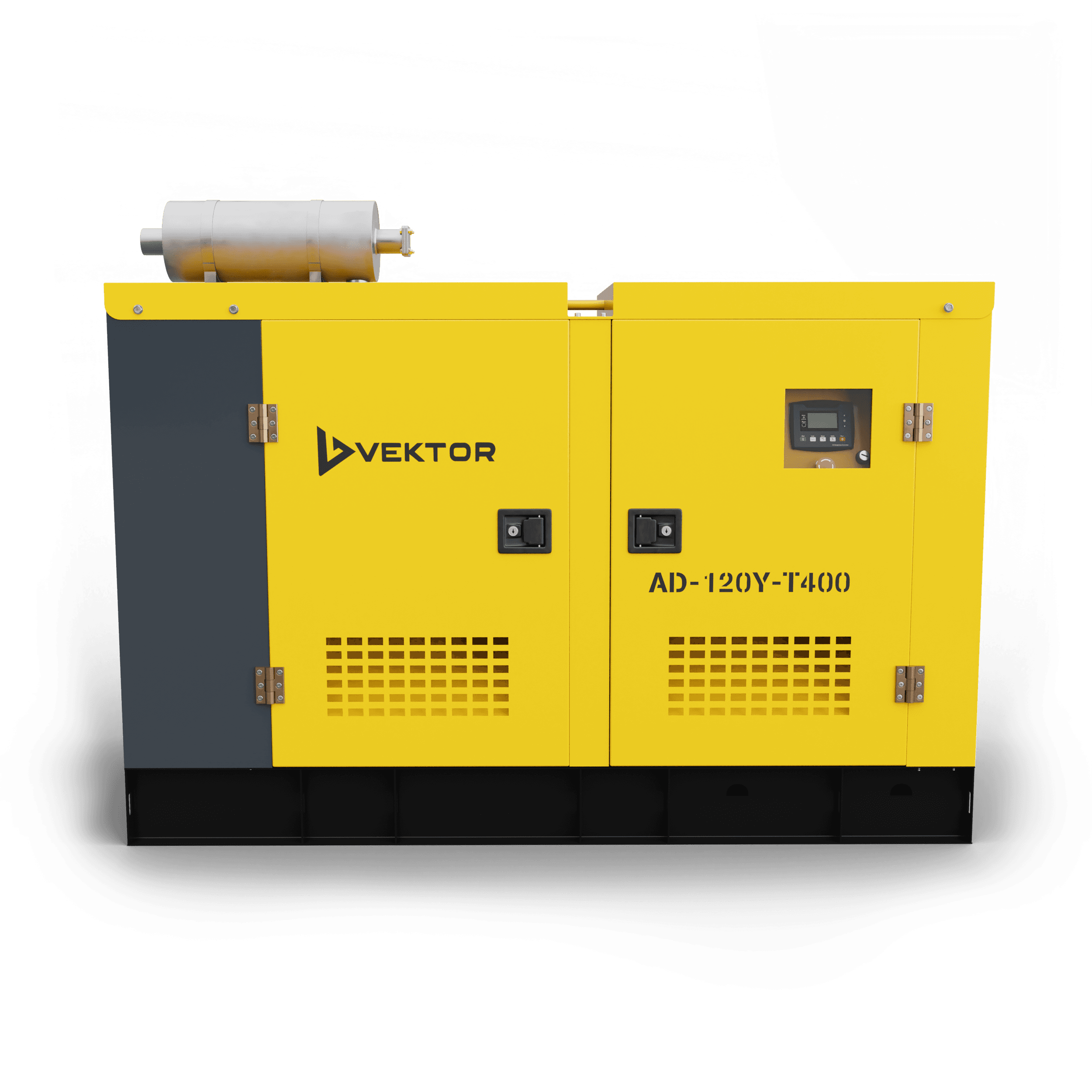 Дизельный генератор Vektor AD-120Y-T400 в шумозащитном кожухе с АВР