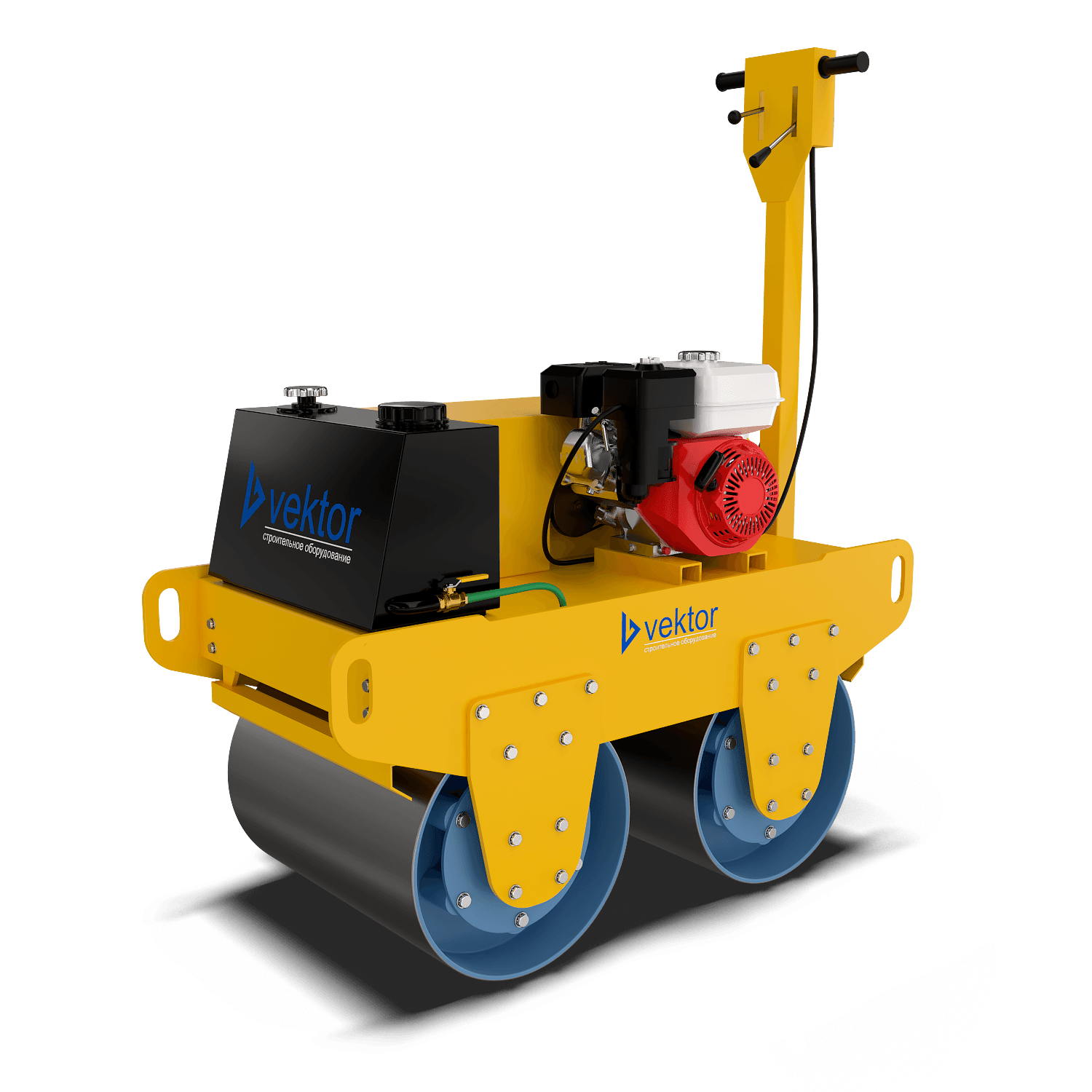 Виброкаток ручной двухвальцовый Vektor VRDR-600