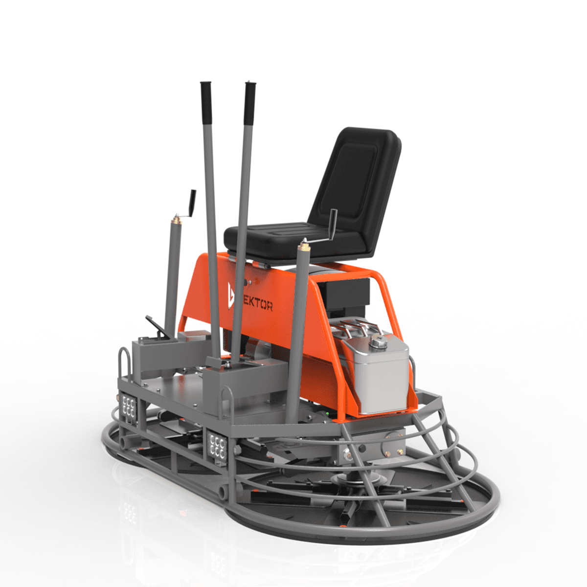 Двухроторная затирочная (заглаживающая) машина Vektor VTMG-800L (двигатель Lifan 190FD)