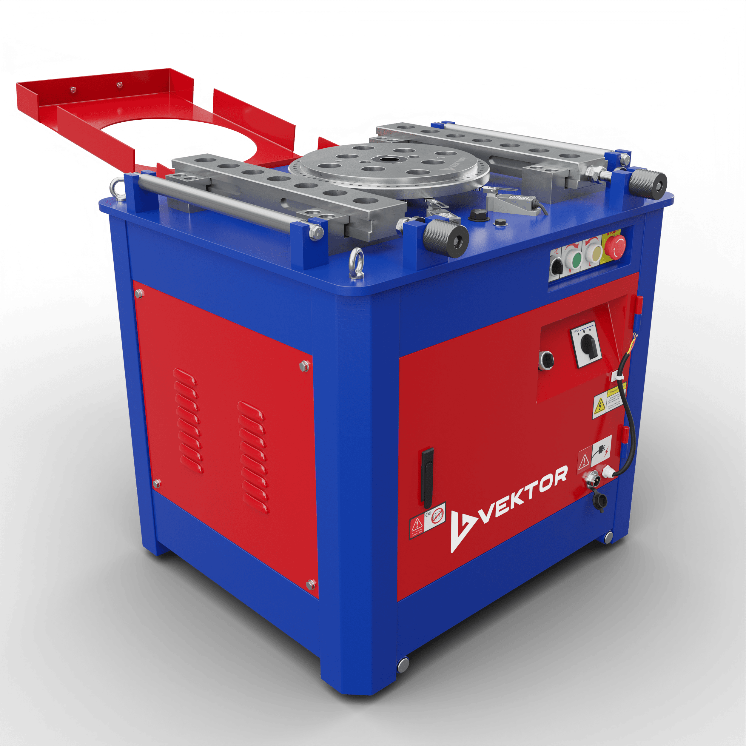 Станок для гибки арматуры Vektor GW52SA с доводчиком